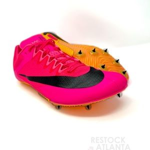 Nike Zoom Rival Sprint Spikes DC8753-600 Pink Mens 9.5 Women's 11